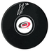Logan Stankoven Autographed Carolina Hurricanes Puck (COJO Sports)