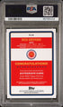 2023 Topps Chrome McDonald's All American Gameday Paper Auto #PARS Reed Sheppard PSA 10