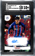2022-23 Topps Chrome UEFA Champions League Joga Bonito Auto #JB-5 Pedri #80/99 SGC 10 (Auto 10)
