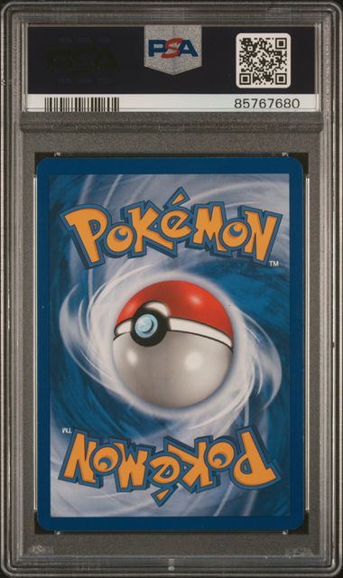 2008 Pokemon Majestic Dawn Cosmos #20 Glaceon- Holo PSA 7