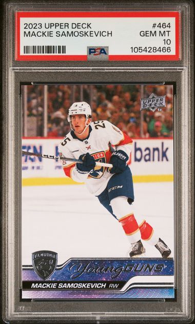 2023-24 Upper Deck #464 Mackie Samoskevich PSA 10 (Rookie) | Eastridge Sports Cards