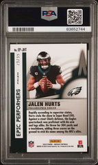 2023 Panini Mosaic Epic Performers Mosaic Reactive Blue #19 Jalen Hurts #79/99 PSA 9 | Eastridge Sports Cards