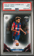 2023-24 Topps Chrome UEFA Club Competitions #67 Lamine Yamal PSA 9 (Rookie)