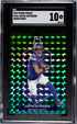 2024 Panini Mosaic Green Prizm #143 Justin Jefferson SGC 10