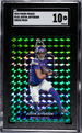 2024 Panini Mosaic Green Prizm #143 Justin Jefferson SGC 10