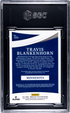 2021 Panini Immaculate Collection Rookie Patch Autograph Red #153 Travis Blankenhorn #37/49 SGC 9 (Auto 10) (Rookie)