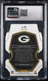 2022 Panini Select Silver Die-Cut #136 Aaron Rodgers CGC 10