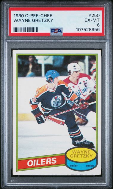 1980-81 O-Pee-Chee #250 Wayne Gretzky PSA 6 | Eastridge Sports Cards