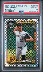 2024 Topps Chrome Update X-Fractors #USC88 Paul Skenes PSA 10 (Rookie) | Eastridge Sports Cards