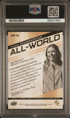 2022 Upper Deck Goodwin Champions All-World Autographs #AW10 Maria Sharapova PSA 10 | Eastridge Sports Cards