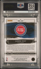 2022-23 Panini Impeccable Rookie Autographs Asia #RAJIV Jaden Ivey #36/88 PSA 10 (Rookie) | Eastridge Sports Cards