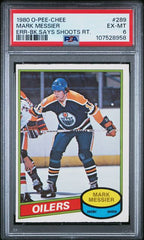 1980-81 O-Pee-Chee #289 Mark Messier PSA 6 (Rookie) | Eastridge Sports Cards
