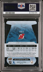2023-24 Artifacts Clear Cut Rookies #CCR9 Luke Hughes PSA 10 (Rookie) | Eastridge Sports Cards