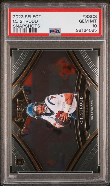 2023 Panini Select Snapshots #SSCS CJ Stroud PSA 10 (Rookie)