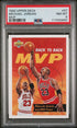 1992-93 Upper Deck MVP #67 Michael Jordan PSA 8