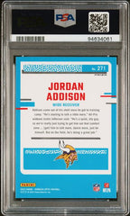 2023 Donruss Optic Green Velocity #271 Jordan Addison PSA 10 (Rookie) | Eastridge Sports Cards