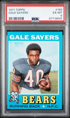 1971 Topps #150 Gale Sayers PSA 6 | Eastridge Sports Cards