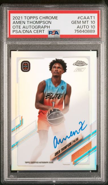 2021-22 Topps Chrome Overtime Elite Autograph #CAAT1 PSA 10 (Auto 10)