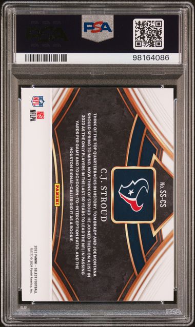 2023 Panini Select Snapshots #SSCS CJ Stroud PSA 10 (Rookie)