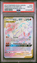 2019 Pokemon Unbroken Bonds #221 Marshadow & Machamp GX- Full Art Secret Rare PSA 8
