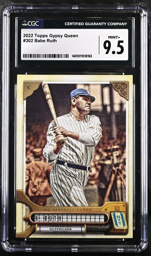 2022 Topps Gypsy Queen #302 Babe Ruth CGC 9.5