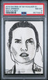 2019 Topps Star Wars Rise of Skywalker Series 1 Rey Sketch by Nick Gribbon PSA 8