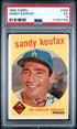 1959 Topps #163 Sandy Koufax PSA 5