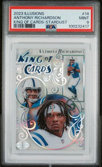 2023 Illusions King of Cards Stardust #14 Anthony Richardson PSA 9 (Rookie) | Eastridge Sports Cards