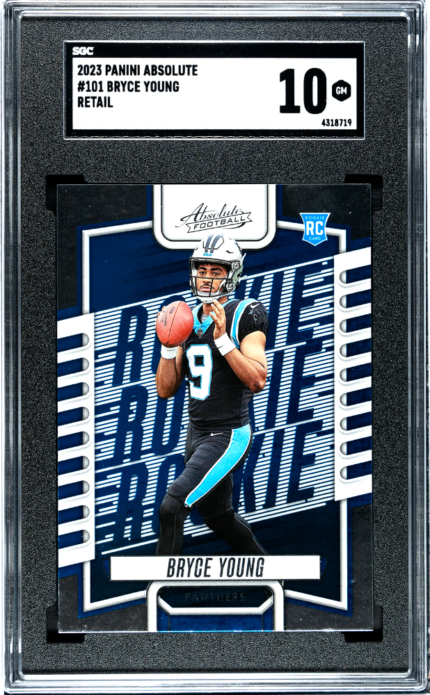 2023 Panini Absolute Retail #101 Bryce Young SGC 10 (Rookie)