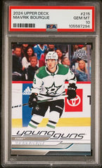 2024-25 Upper Deck #215 Mavrik Bourque PSA 10 (Rookie) | Eastridge Sports Cards
