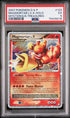 2007 Pokemon Mysterious Treasures #123 Magmortar LV. X- Holo PSA 5