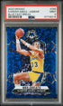 2023-24 Panini Mosaic Blue Fast Break #299 Kareem Abdul-Jabbar #75/85 PSA 9