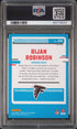 2023 Donruss Optic Blue Hyper #206 Bijan Robinson PSA 10 (Rookie)