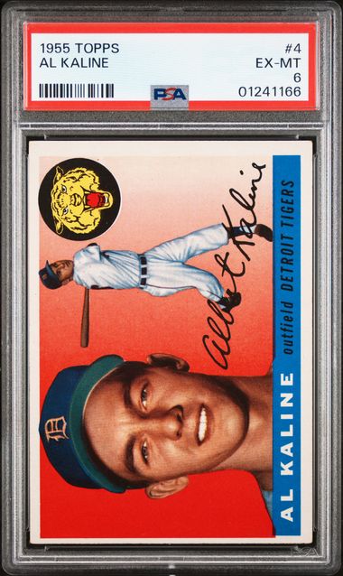 1955 Topps #4 Al Kaline PSA 6 | Eastridge Sports Cards