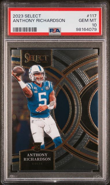 2023 Panini Select #117 Anthony Richardson PSA 10 (Rookie)