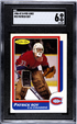 1986-87 O-Pee-Chee #53 Patrick Roy SGC 6 (Rookie)