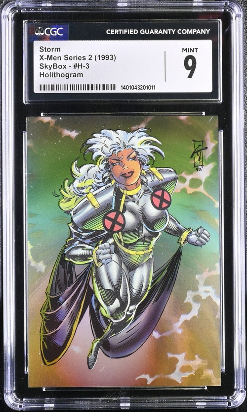 1993 Marvel X-Men Series 2 Holithogram #H-3 Storm CGC 9