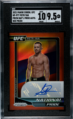 2021 Panini Chronicles Prizm UFC National Pride Signatures Red #NPPTY Petr Yan SGC 9.5 (Auto 10) | Eastridge Sports Cards