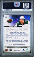 2023-24 Upper Deck #215 Brock Faber PSA 10 (Rookie) | Eastridge Sports Cards