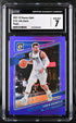 2021-22 Donruss Optic Purple #101 Luka Doncic CGC 7