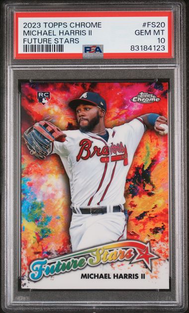 2023 Topps Chrome Future Stars #FS20 Michael Harris II PSA 10 (Rookie)
