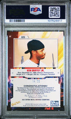 2022 Skybox Metal Universe Champions Autographs Gold #25 Ken Griffey Jr. #14/25 PSA 8 | Eastridge Sports Cards