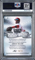 2021 Leaf Metal Future Stars Black Rainbow Autograph #JW1 Jordan Walker #14/15 PSA 9