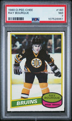 1980-81 O-Pee-Chee #140 Ray Bourque PSA 7 (Rookie) | Eastridge Sports Cards