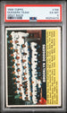 1956 Topps Gray Back #166 Brooklyn Dodgers PSA 6