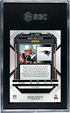 2022 Panini Prizm Red Sparkle Prizm #205 Wes Welker SGC 10