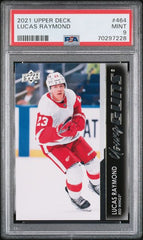 2021-22 Upper Deck #464 Lucas Raymond PSA 9 (Rookie) | Eastridge Sports Cards