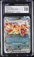 2023 Pokemon Obsidian Flames #125 Charizard ex- Holo CGC 10