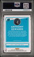 2020-21 Donruss Optic Purple #151 Anthony Edwards PSA 10 (Rookie)