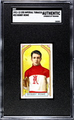 1911-12 C55 #23 Bobby Rowe SGC Authentic Trimmed (Rookie) | Eastridge Sports Cards